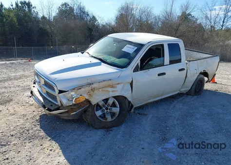 2012 Ram 1500 St from USA, damaged, VIN 1C6RD7FP0CS155687